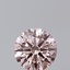0.31 Ct. Fancy Vivid Pink Round Lab Grown Diamond