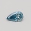 0.40 Ct. Fancy Vivid Blue Pear Lab Grown Diamond