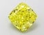 2.04 Ct. Fancy Vivid Yellow Cushion Lab Grown Diamond