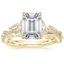 18K Yellow Gold Luxe Secret Garden Diamond Ring (3/4 ct. tw.), smalltop view