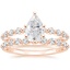 14KR Moissanite Marseille Diamond Bridal Set (1/2 ct. tw.), smalltop view