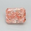 3.02 Ct. Fancy Vivid Pink Radiant Lab Grown Diamond