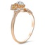 The Mabella Ring, smalltop view on a hand