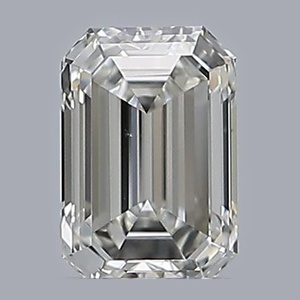 Emerald diamond — real photo