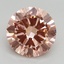 3.01 Ct. Fancy Intense Pink Round Lab Grown Diamond