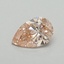 0.41 Ct. Fancy Vivid Pink Pear Lab Grown Diamond