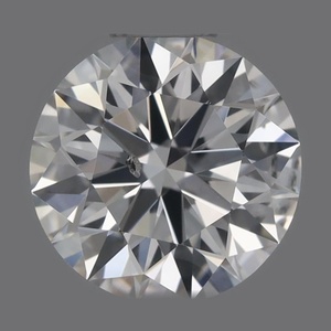 Round diamond — real photo