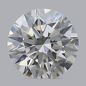 Round diamond — real photo
