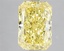 5.02 Ct. Fancy Vivid Yellow Radiant Lab Grown Diamond