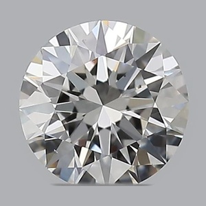 Round diamond — real photo