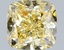 1.59 Ct. Fancy Yellow Cushion Lab Grown Diamond