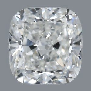 Cushion diamond — real photo