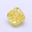 1.25 Ct. Fancy Intense Yellow Cushion Lab Grown Diamond