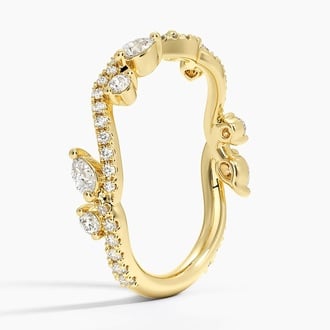 Vintage Secret Garden Diamond Ring (1/2 ct. tw.) in 18K Yellow Gold