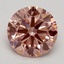 2.01 Ct. Fancy Intense Pink Round Lab Grown Diamond