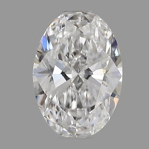 Oval diamond — real photo