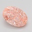 1.53 Ct. Fancy Vivid Pink Oval Lab Grown Diamond