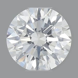 Round diamond — real photo