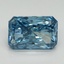 3.09 Ct. Fancy Vivid Blue Radiant Lab Grown Diamond