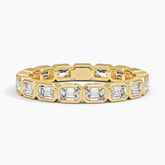 East-West Bezel Emerald Cut Eternity Diamond Ring (1 1/2 ct. tw.)