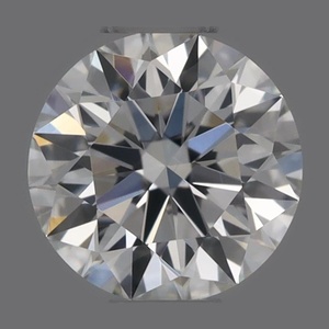 Round diamond — real photo