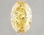 2.08 Ct. Fancy Vivid Yellow Oval Lab Grown Diamond