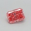 0.39 Ct. Fancy Vivid Pink Radiant Lab Grown Diamond