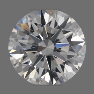 Round diamond — real photo