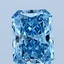 2.01 Ct. Fancy Vivid Blue Radiant Lab Grown Diamond