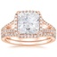 14KR Moissanite Fortuna Diamond Bridal Set (2/3 ct. tw.), smalltop view