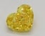 1.58 Ct. Fancy Vivid  Yellow Heart Lab Grown Diamond