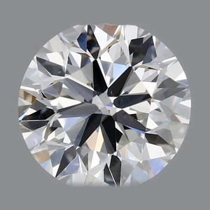 Round diamond — real photo