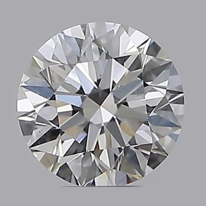 Round diamond — real photo