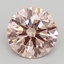 2.70 Ct. Fancy Intense Pink Round Lab Grown Diamond