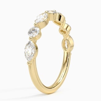 Luxe Marquise and Round Diamond Band