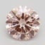 2.16 Ct. Fancy Intense Pink Round Lab Grown Diamond