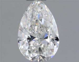 Pear diamond — real photo