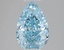 2.05 Ct. Fancy Vivid Blue Pear Lab Grown Diamond