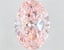 10.85 Ct. Fancy Vivid Pink Oval Lab Grown Diamond
