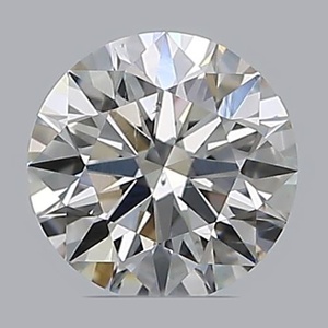 Round diamond — real photo