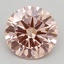 2.50 Ct. Fancy Intense Pink Round Lab Grown Diamond