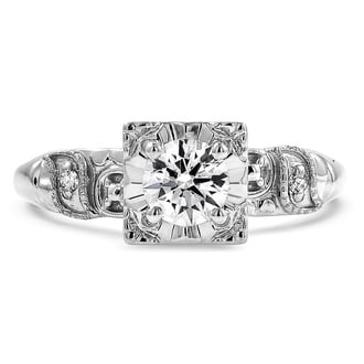 Custom Nimbus Diamond Ring