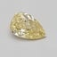 0.52 Ct. Fancy Intense Yellow Pear Lab Grown Diamond