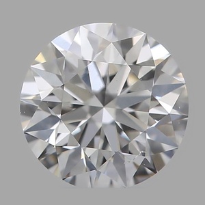 Round diamond — real photo