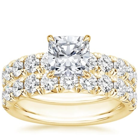 18K Yellow Gold Ellora Diamond Bridal Set