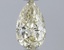 0.55 Ct. Light Yellow Pear Lab Grown Diamond
