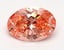 1.00 Ct. Fancy Vivid Pink Oval Lab Grown Diamond