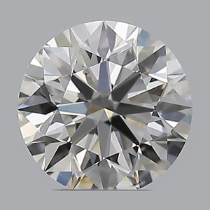 Round diamond — real photo
