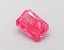 1.12 Ct. Fancy Vivid  Pink Radiant Lab Grown Diamond