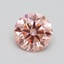 1.40 Ct. Fancy Intense Pink Round Lab Grown Diamond